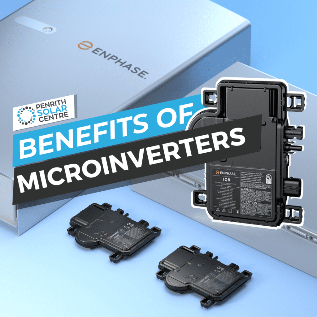Benefits of micro inverters.