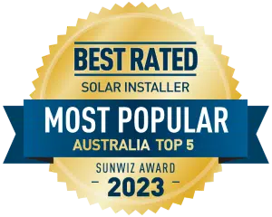 The best rated solar installer in australia.