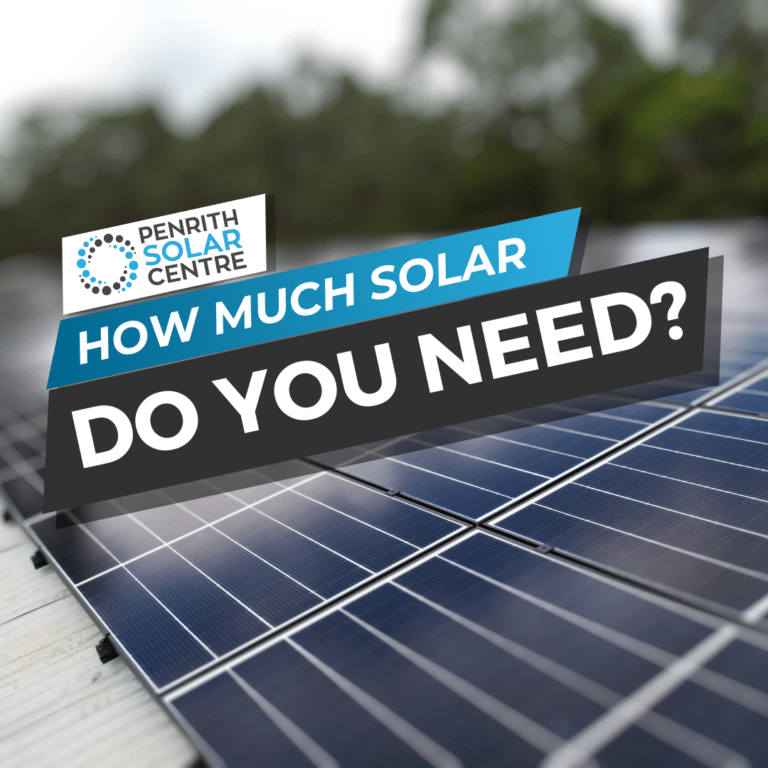 How much solar do you need?