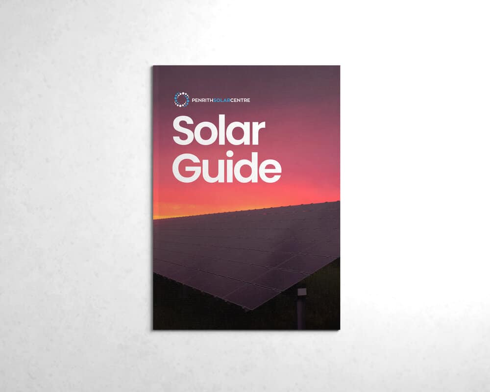 A solar guide on a white background.