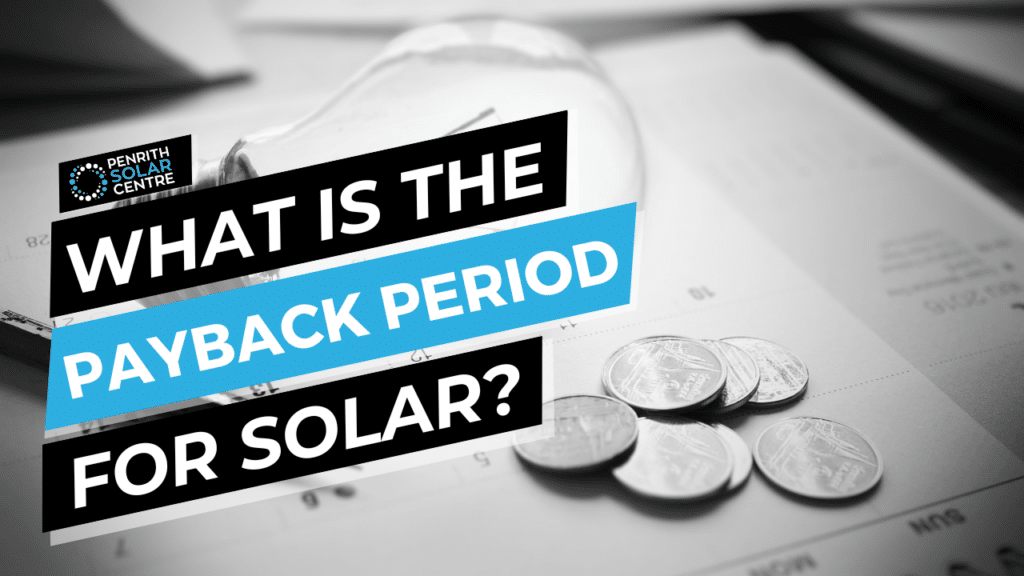 What is the payback period for solar?