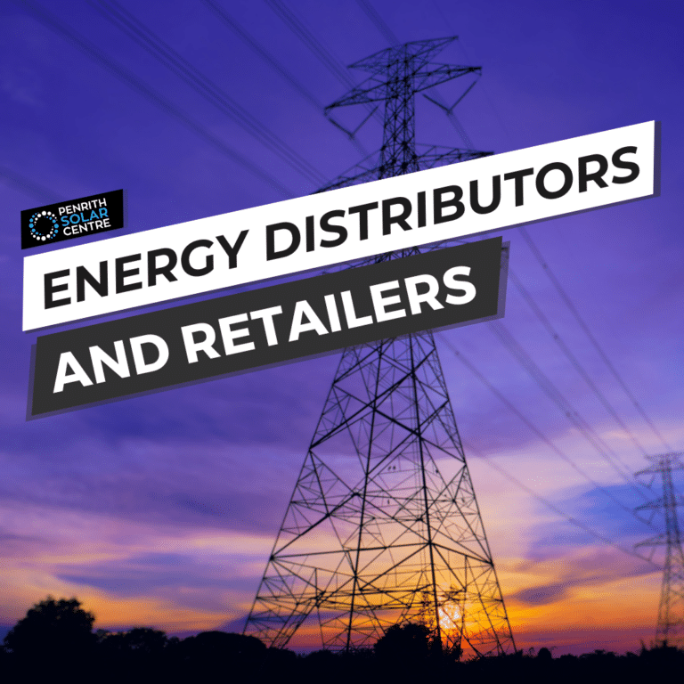 Energy distributors and retailers.