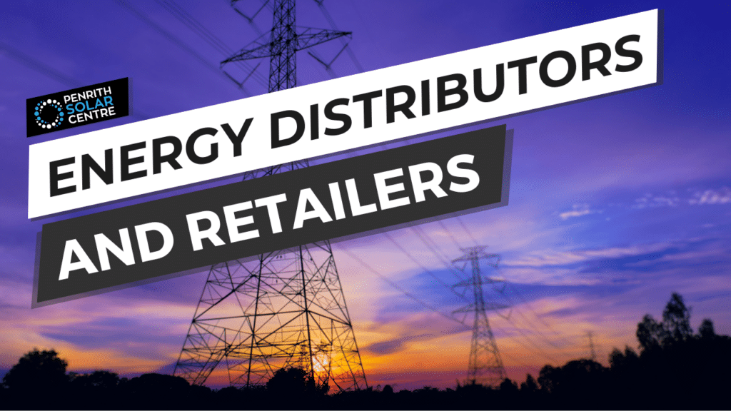 Energy distributors and retailers.