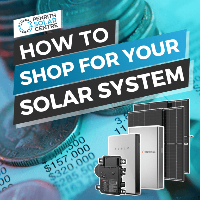 How to shop for your solar system.