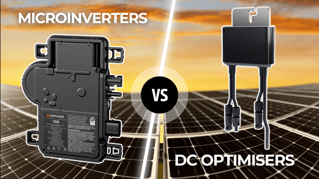 Comparison of microinverters and dc optimizers for solar panel systems.